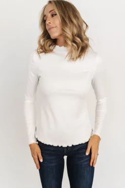 Outlet Gale Ribbed Top | blouses + shirts