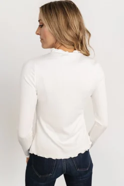 Outlet Gale Ribbed Top | blouses + shirts