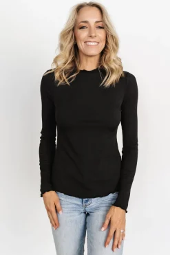 Outlet Gale Ribbed Top | blouses + shirts
