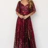 Discount Genevieve Glitter Maxi Dress | SALE