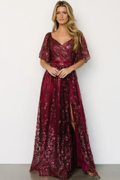 Discount Genevieve Glitter Maxi Dress | SALE
