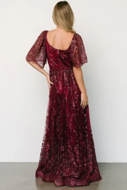 Discount Genevieve Glitter Maxi Dress | SALE