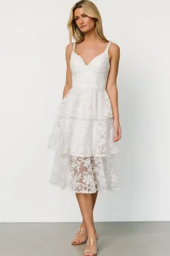 Store Giavanna Tiered Midi Dress | COMING SOON