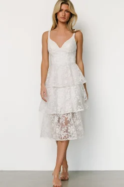 Store Giavanna Tiered Midi Dress | COMING SOON