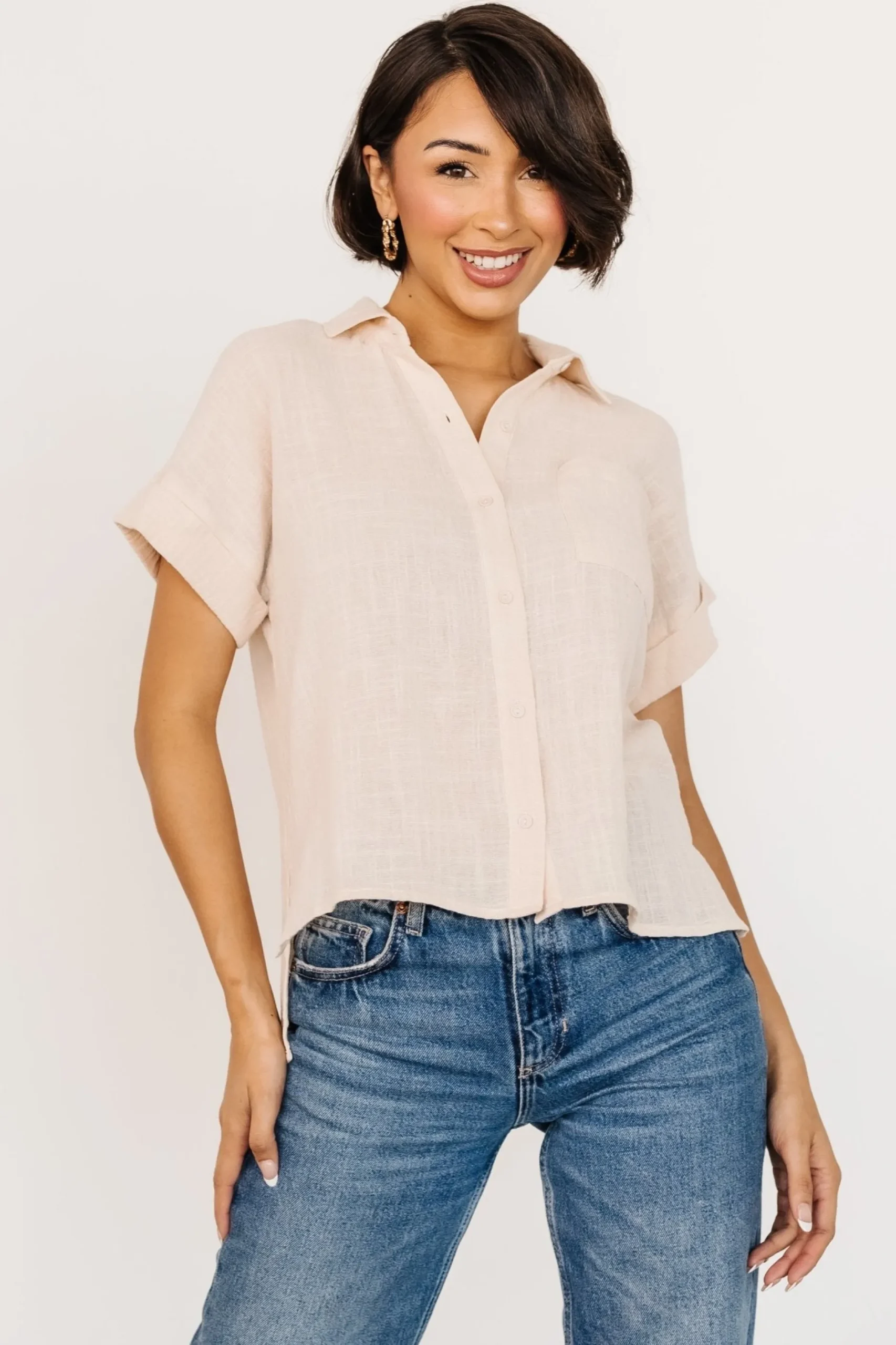 Best Hammond Short Sleeve Top | blouses + shirts