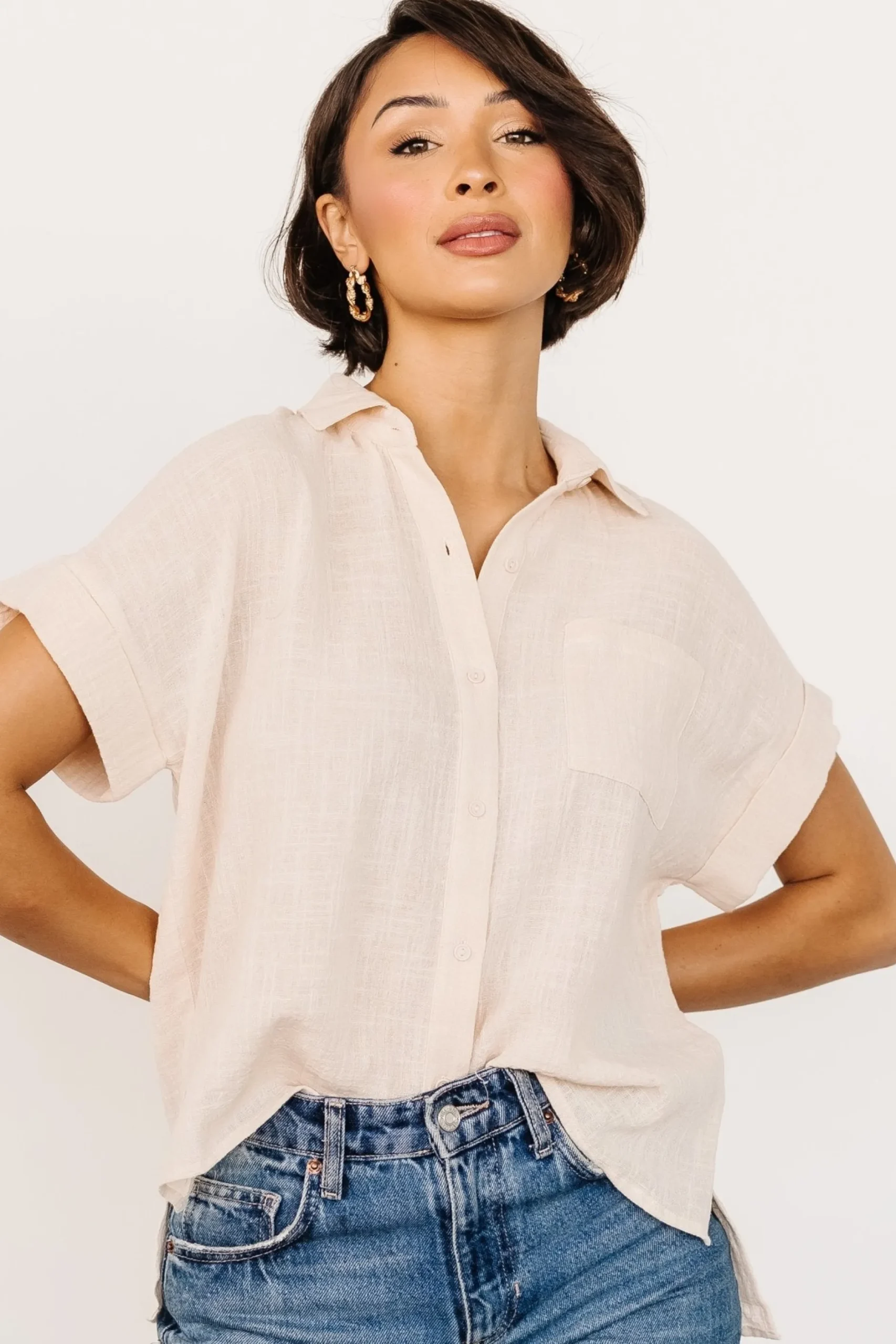 Best Hammond Short Sleeve Top | blouses + shirts