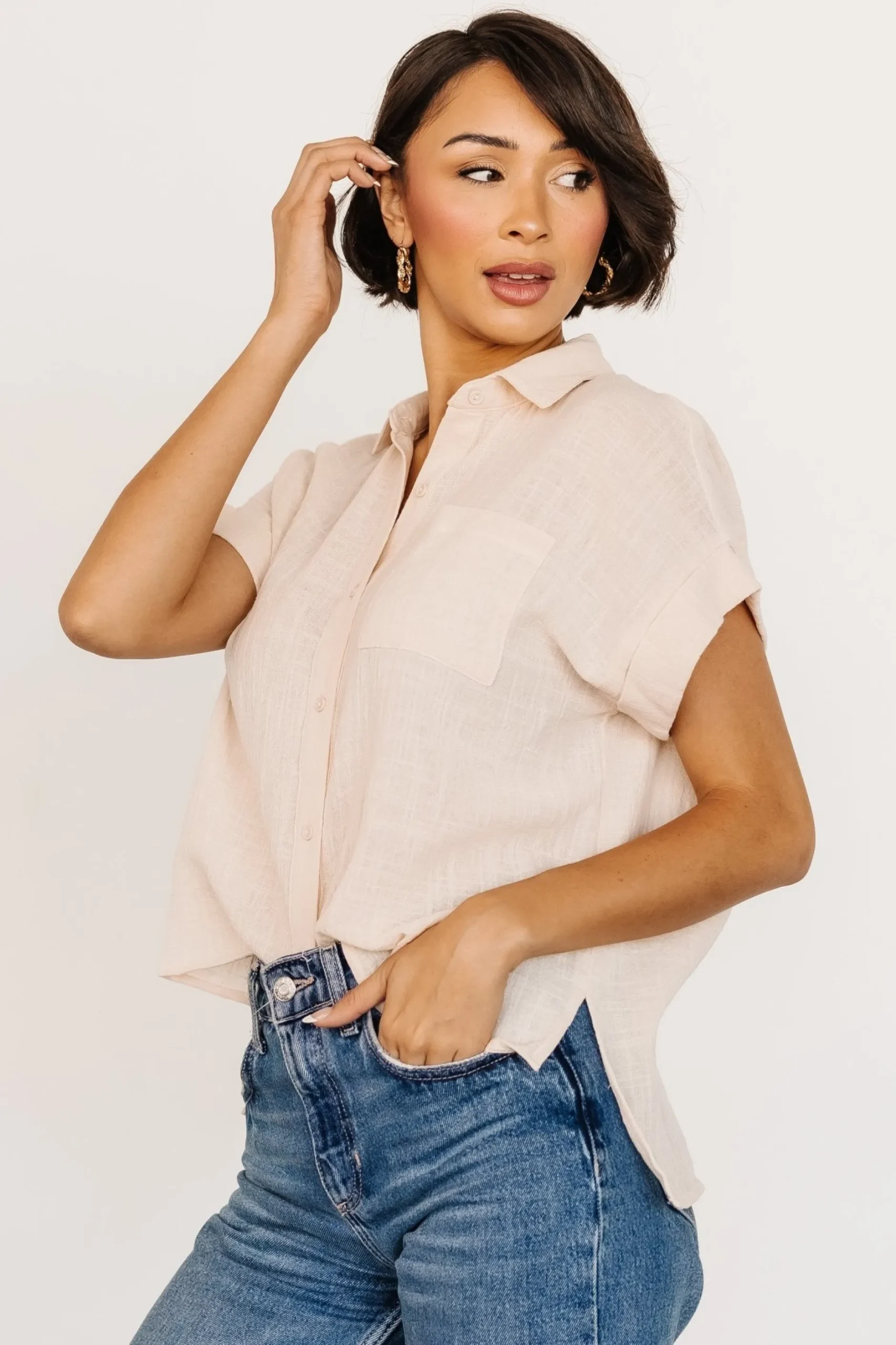 Best Hammond Short Sleeve Top | blouses + shirts