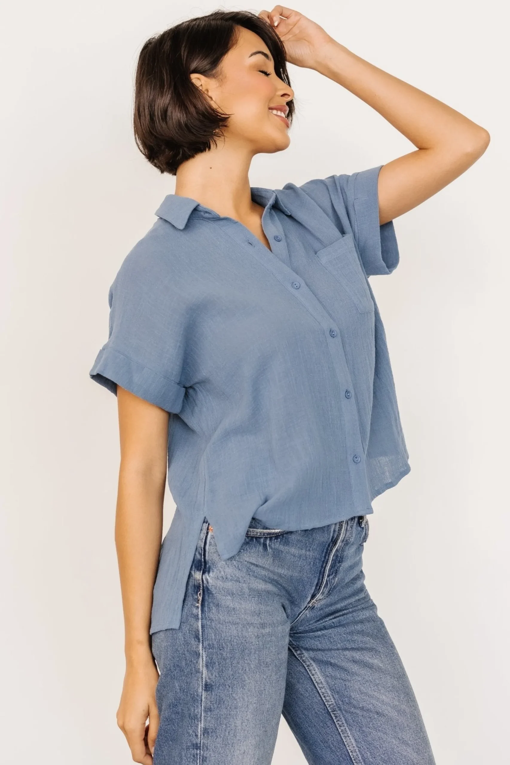 Flash Sale Hammond Short Sleeve Top | blouses + shirts