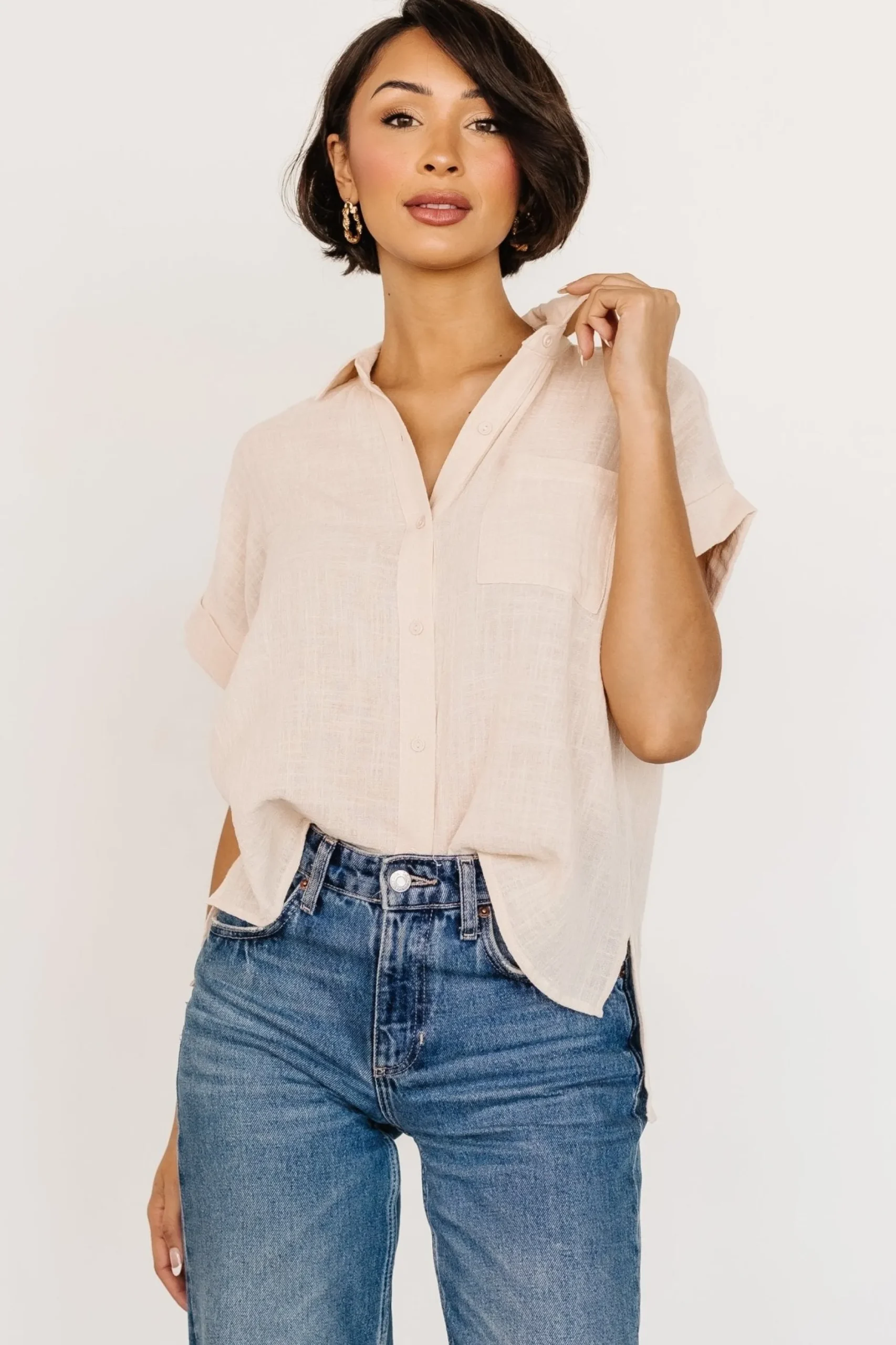 Best Hammond Short Sleeve Top | blouses + shirts
