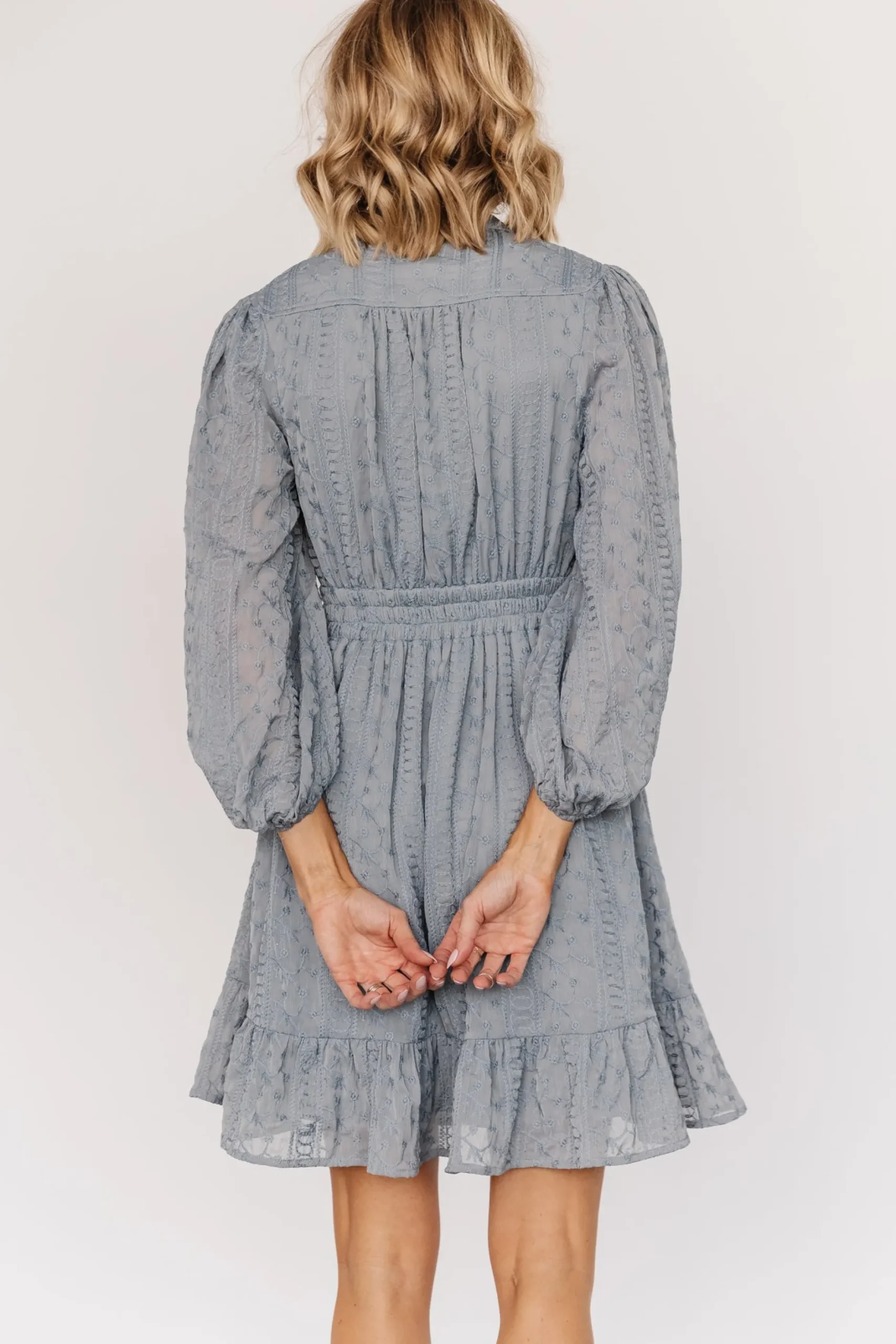Online Harmony Embossed Dress | SALE
