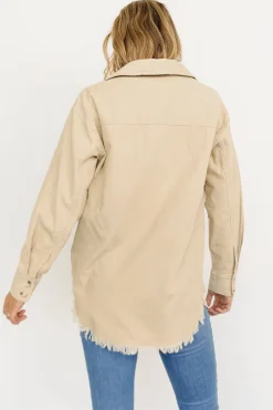 Sale Hector Half Zip Corduroy Top | outerwear