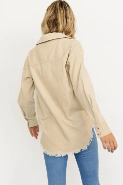 Sale Hector Half Zip Corduroy Top | outerwear