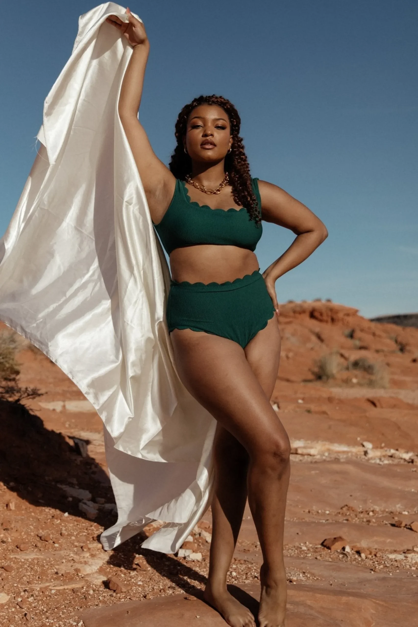 Discount Honolulu High Waist Bikini Bottom | bikini