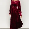 Cheap Ingrid Velvet Maxi Dress | COMING SOON