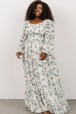 Clearance Isabela Smocked Maxi Dress | bump friendly