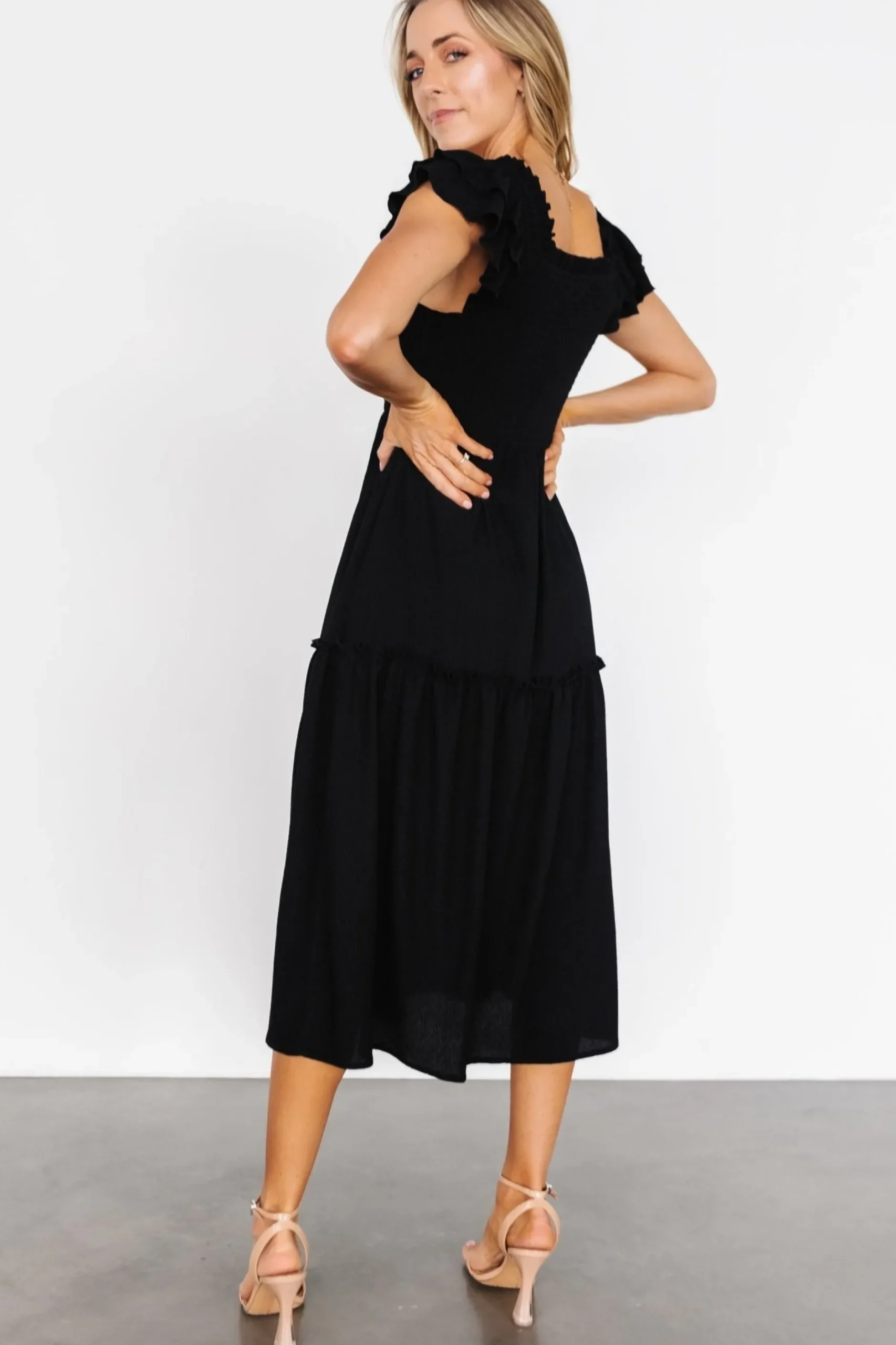 Store Jacie Smocked Midi Dress | COMING SOON