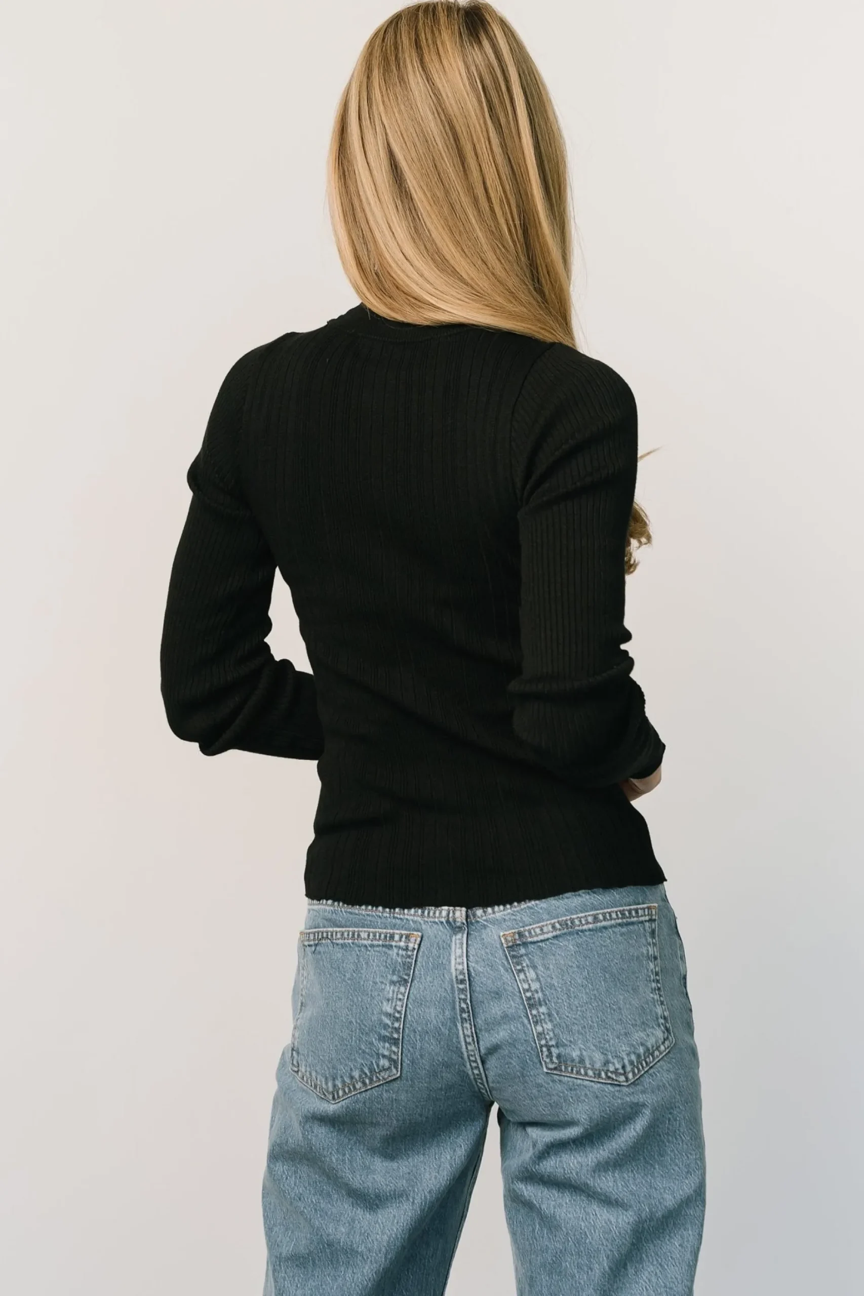 Hot Jamison Ribbed Sweater Top | sweaters