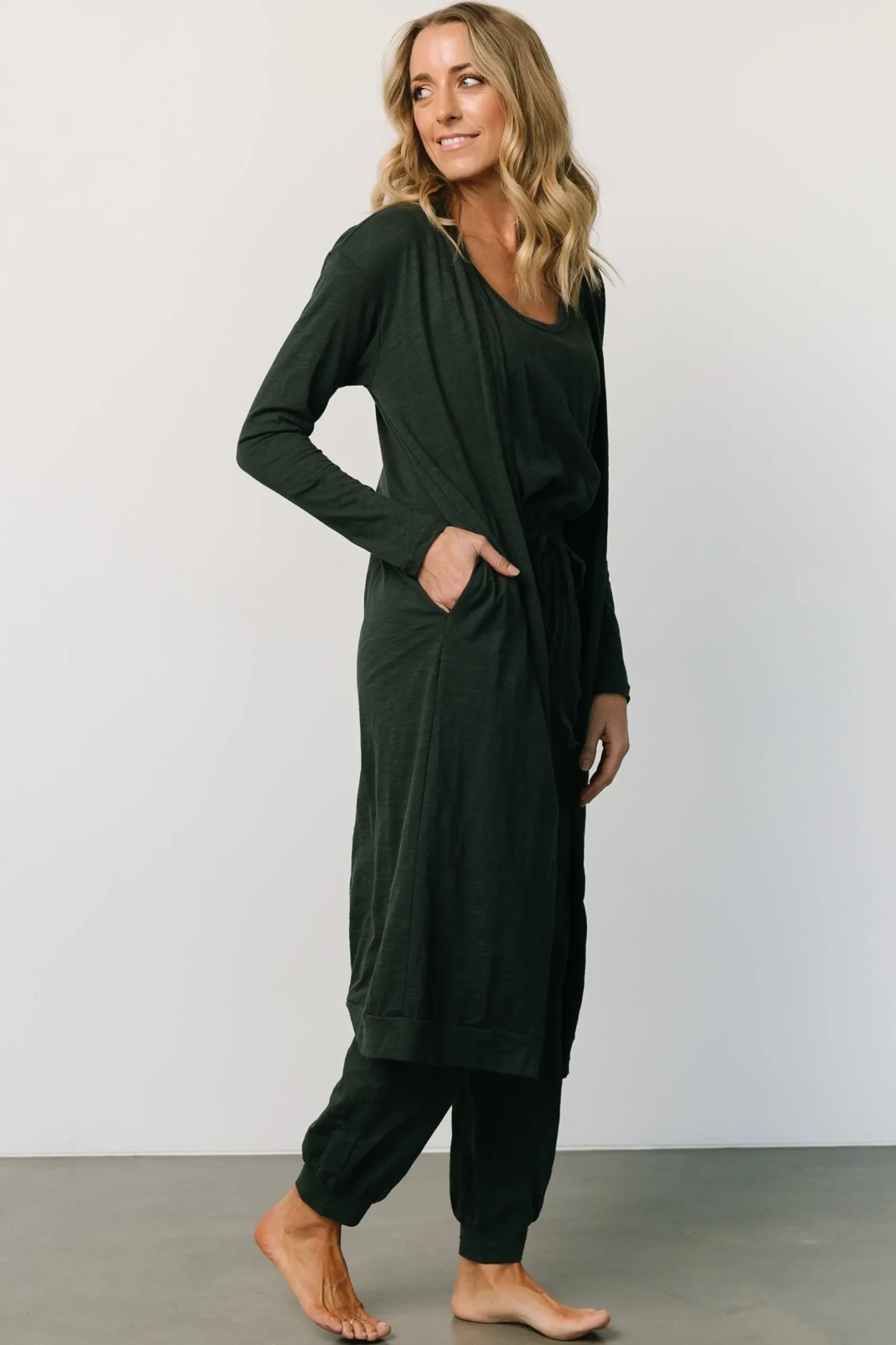 Cheap Janae Jumpsuit + Cardigan Set | cardigans