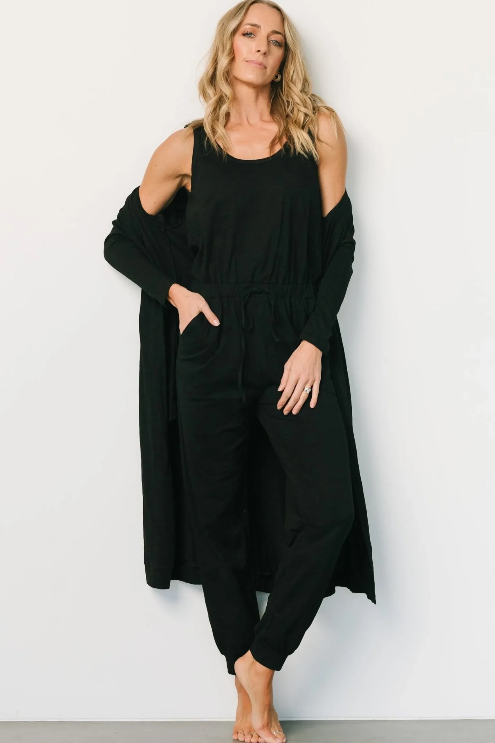 Best Sale Janae Jumpsuit + Cardigan Set | cardigans