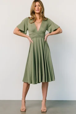 Cheap Janette Midi Dress | WINTER ESSENTIALS