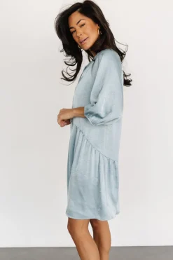 Clearance Janice Button Dress | COMING SOON