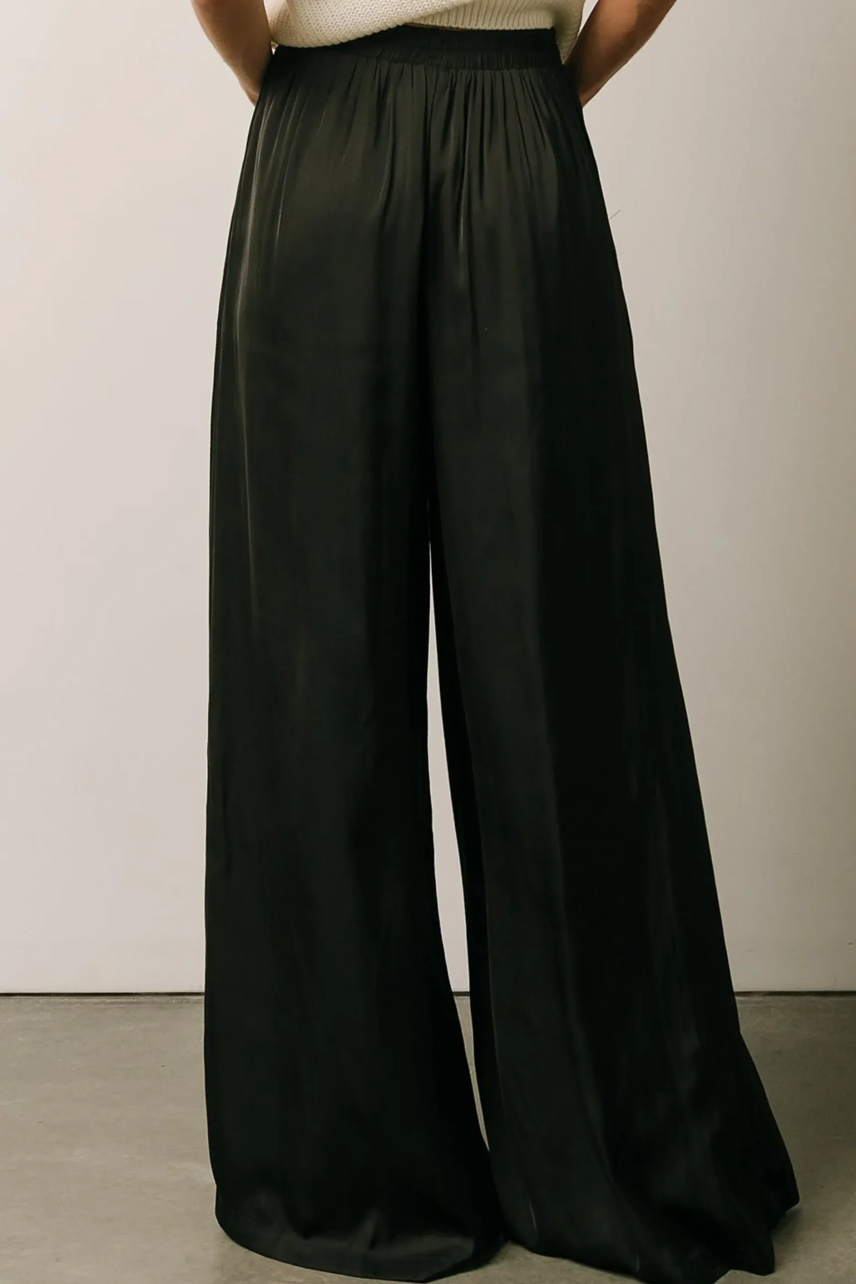 Shop Jayla Palazzo Satin Pant | pants | WINTER ESSENTIALS