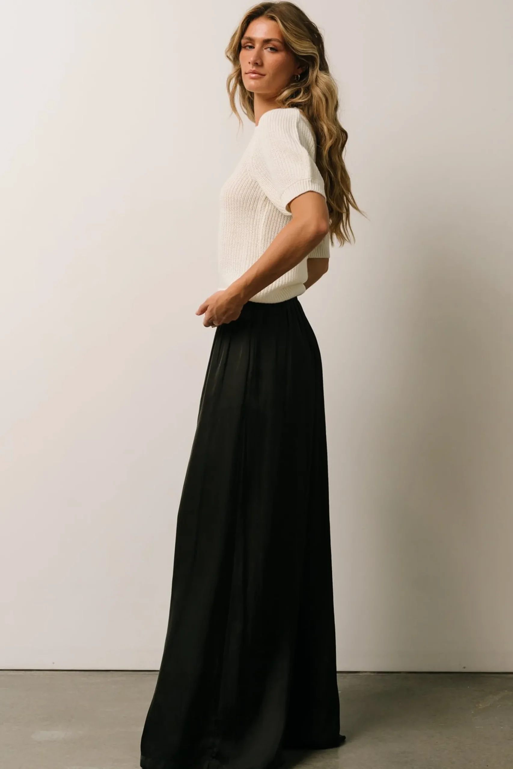 Shop Jayla Palazzo Satin Pant | pants | WINTER ESSENTIALS