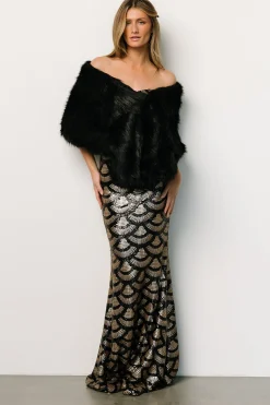 Fashion Jovie Faux Fur Shawl | shawls | COMING SOON