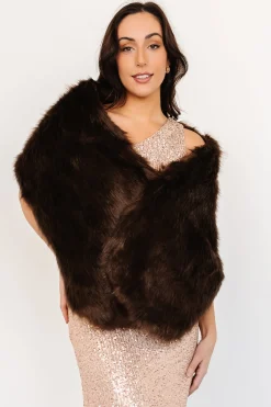 Shop Jovie Faux Fur Shawl | shawls | COMING SOON