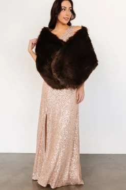 Shop Jovie Faux Fur Shawl | shawls | COMING SOON