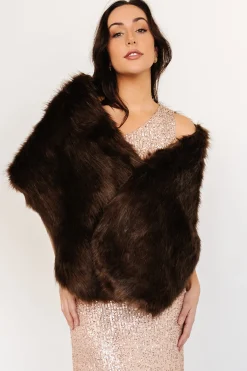 Shop Jovie Faux Fur Shawl | shawls | COMING SOON