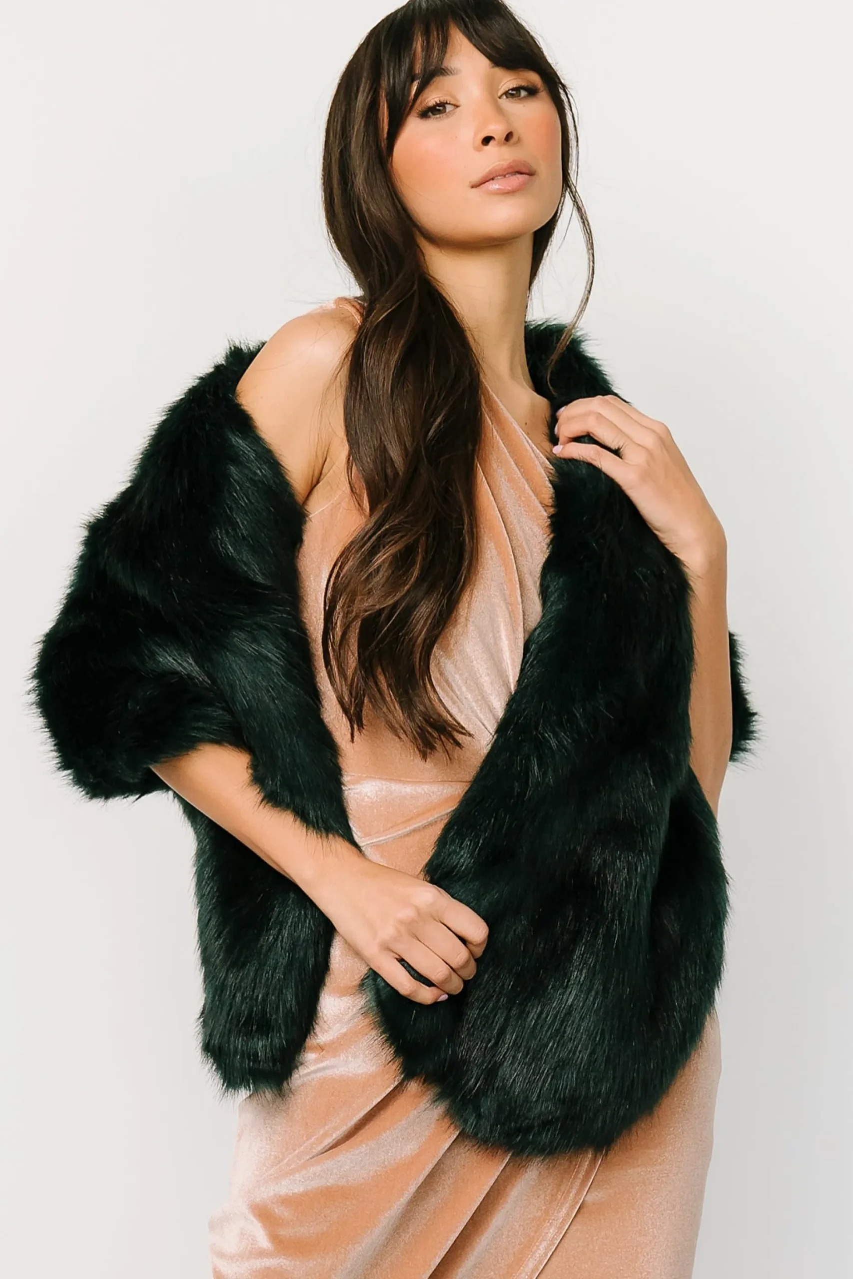 Clearance Jovie Faux Fur Shawl | shawls | COMING SOON