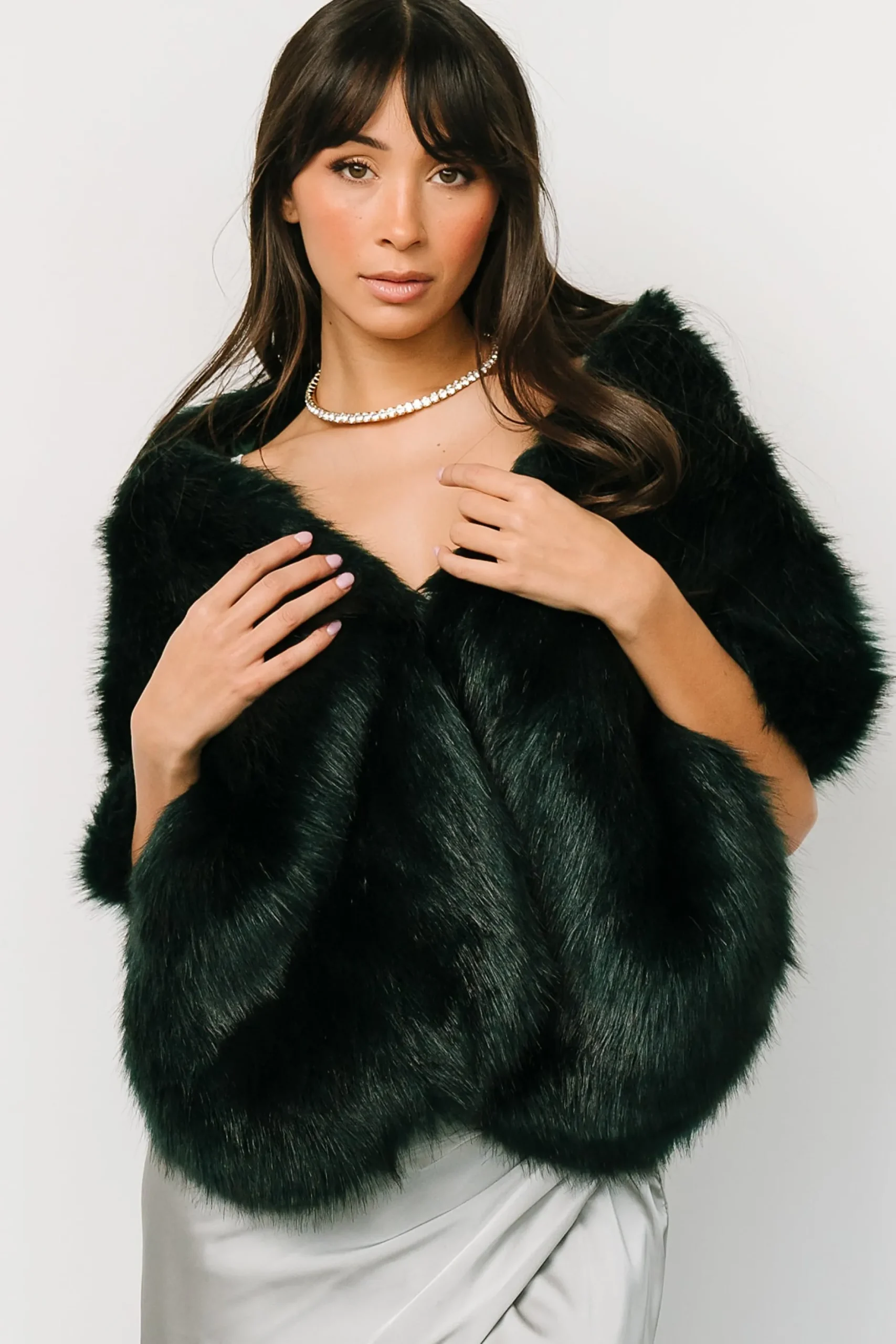 Clearance Jovie Faux Fur Shawl | shawls | COMING SOON