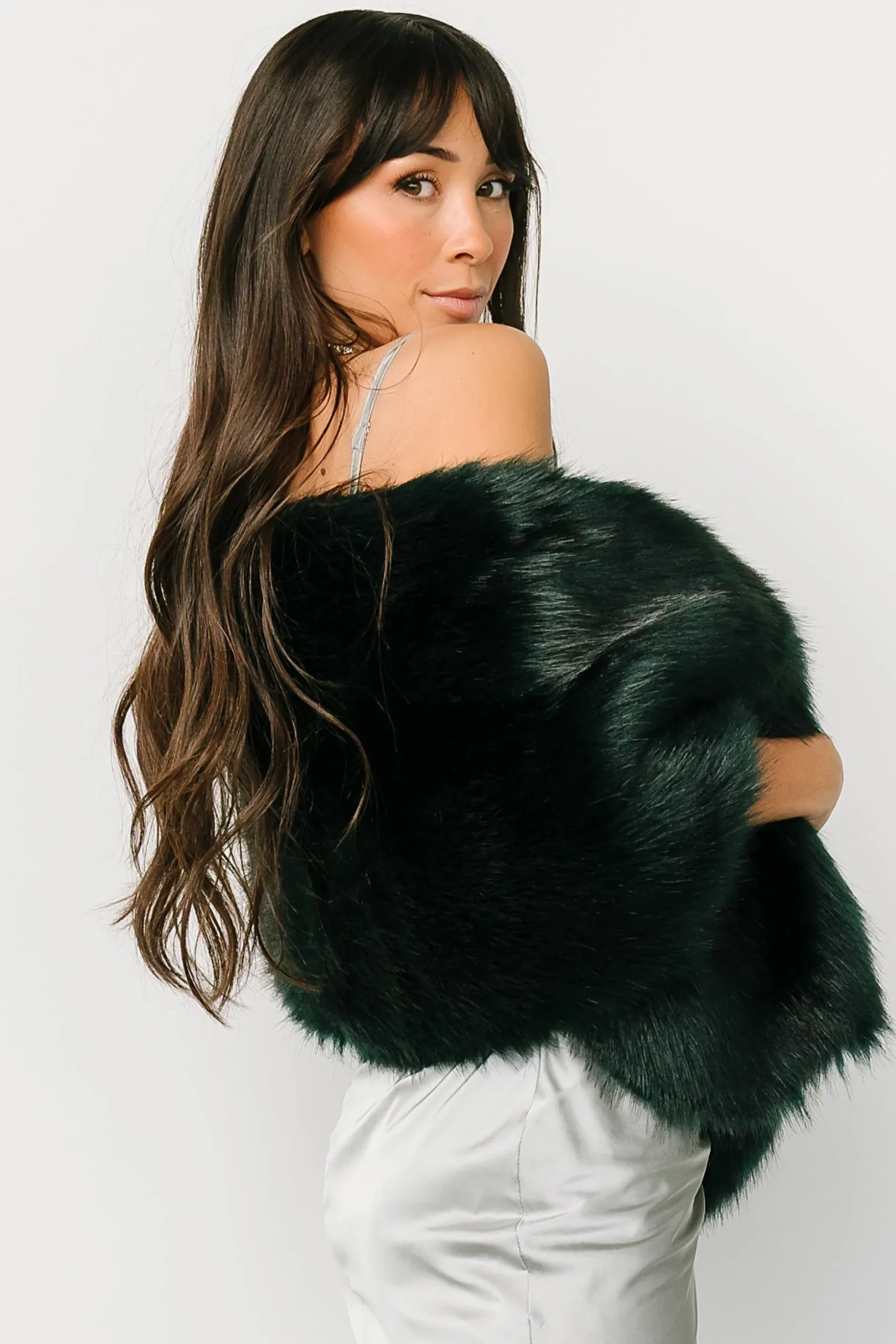 Clearance Jovie Faux Fur Shawl | shawls | COMING SOON