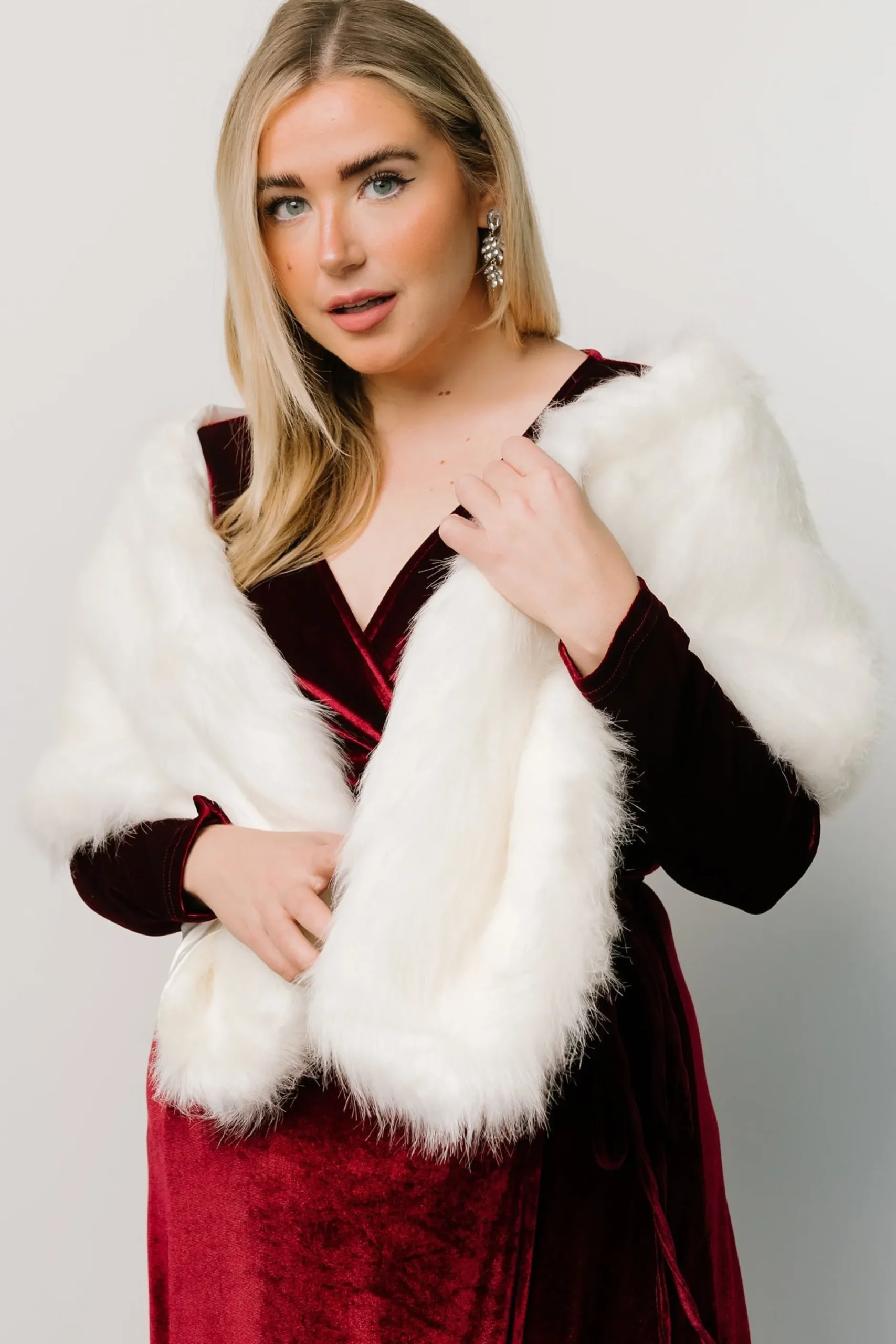 Best Sale Jovie Faux Fur Shawl | shawls | COMING SOON