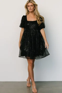 Store Joy Sequin Pearl Short Dress | embellished + sequined