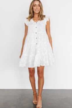 Discount Kayla Button Up Short Dress | cover up