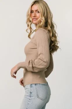 Shop Kenzie Pointelle Sweater Top | sweaters