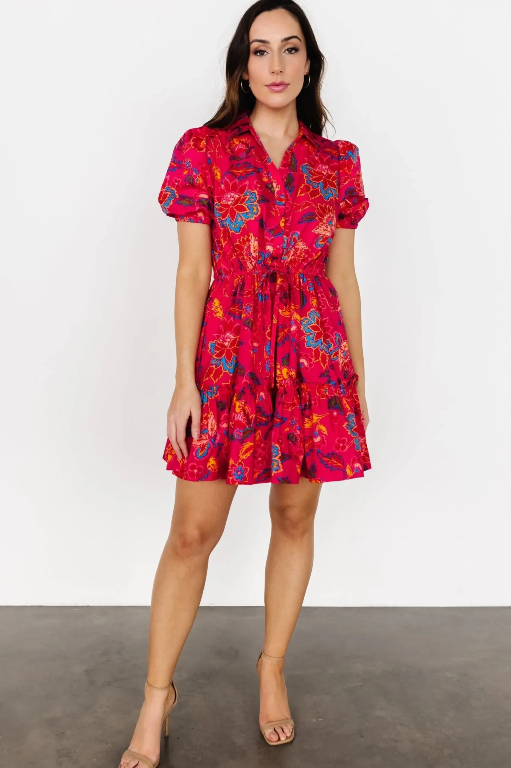 Cheap Lara Ruffle Short Dress | short dresses