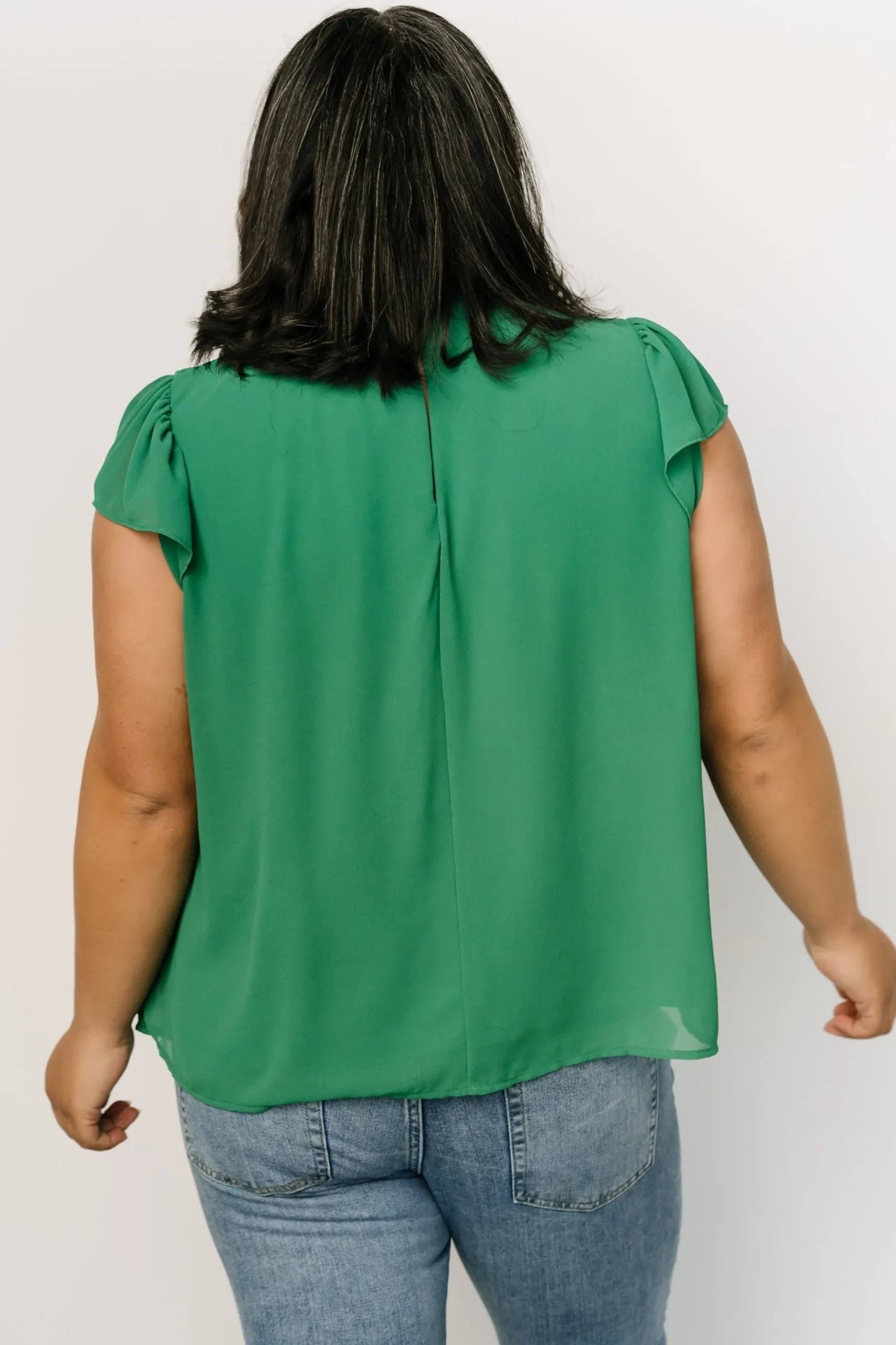 Cheap Leah Mock Neck Top | blouses + shirts