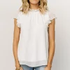 Best Leah Mock Neck Top | blouses + shirts