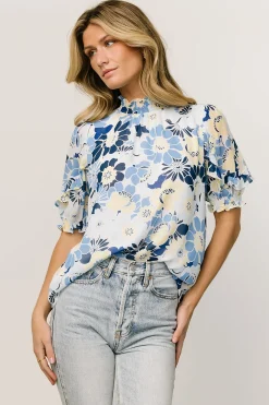 Flash Sale Lisa Ruffle Sleeve Top | blouses + shirts