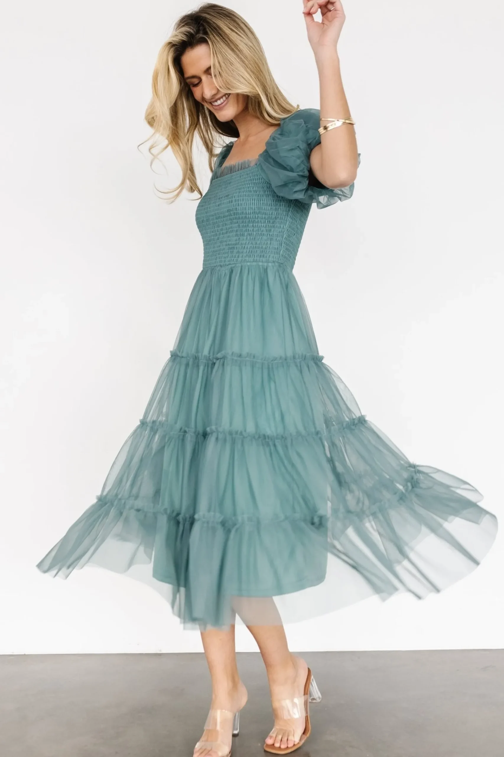 Cheap Liv Tulle Midi Dress | tulle styles