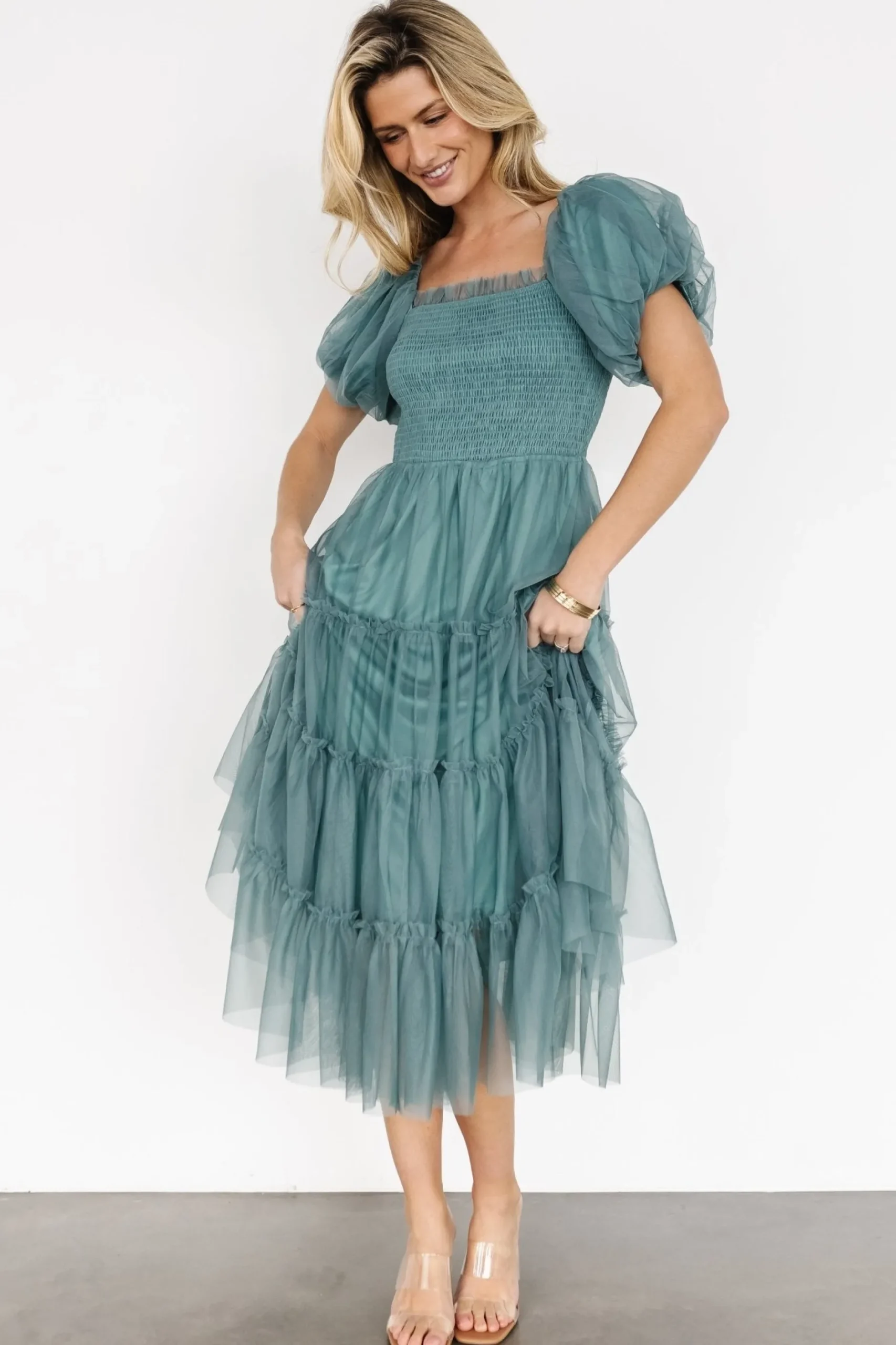 Cheap Liv Tulle Midi Dress | tulle styles