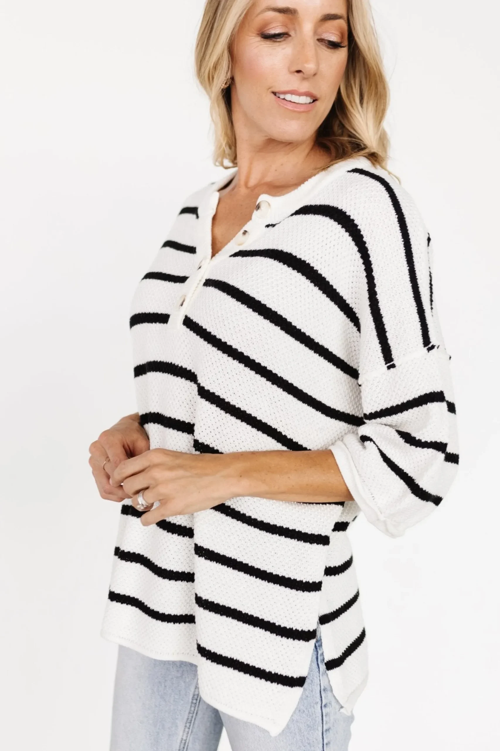 Cheap Maddock Stripe Knit Top | WINTER ESSENTIALS