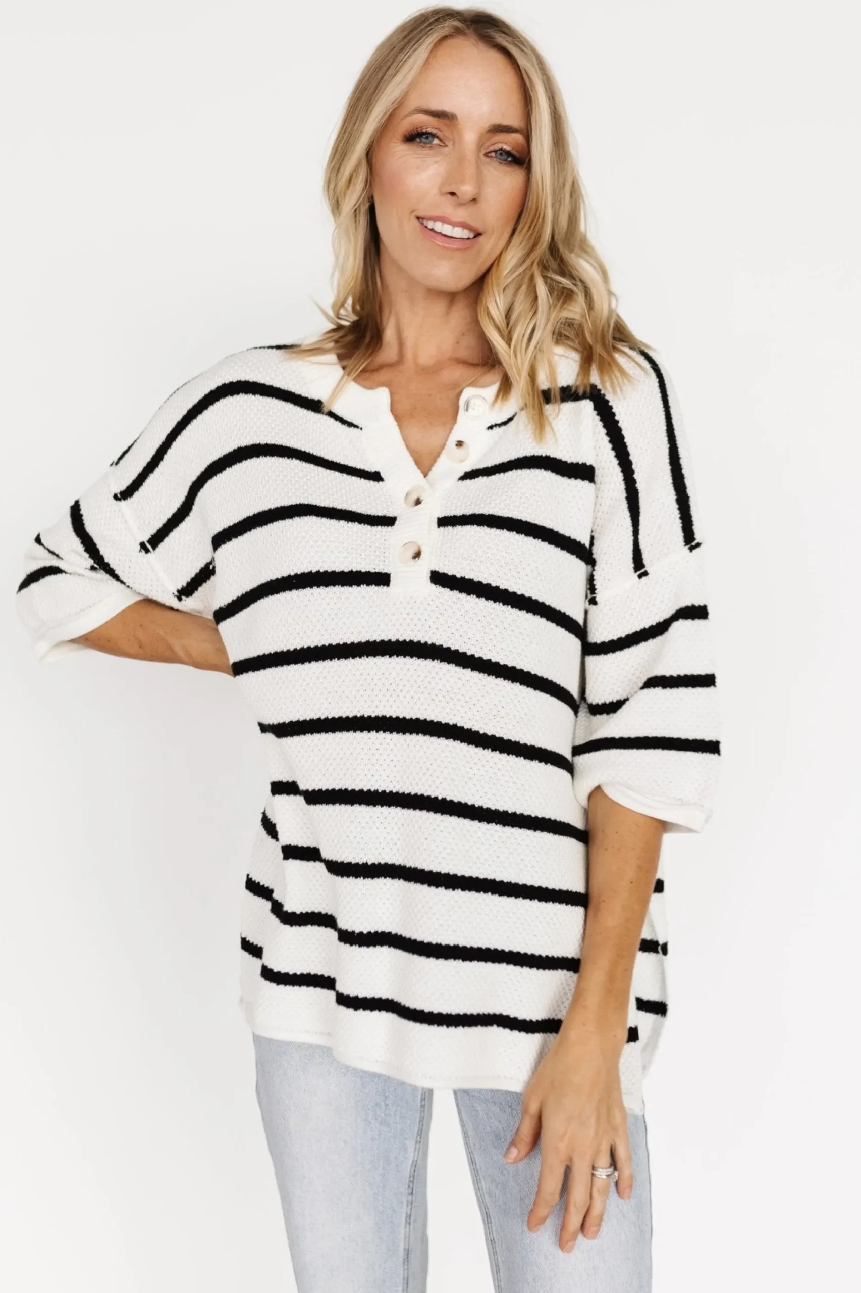 Cheap Maddock Stripe Knit Top | WINTER ESSENTIALS