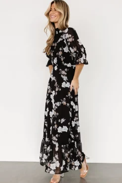 New Marie Mock Neck Maxi Dress | WEDDING SUITE | wedding guest