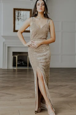 Hot Marilyn Sequin Maxi Gown | COMING SOON