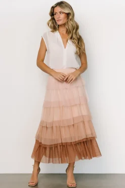 Hot Marlene Tulle Ruffle Skirt | skirts