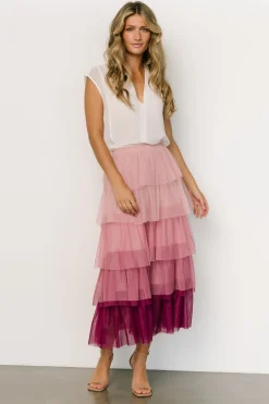 Hot Marlene Tulle Ruffle Skirt | skirts